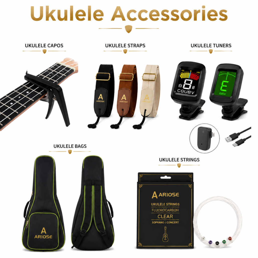 Accesorios para ukelele