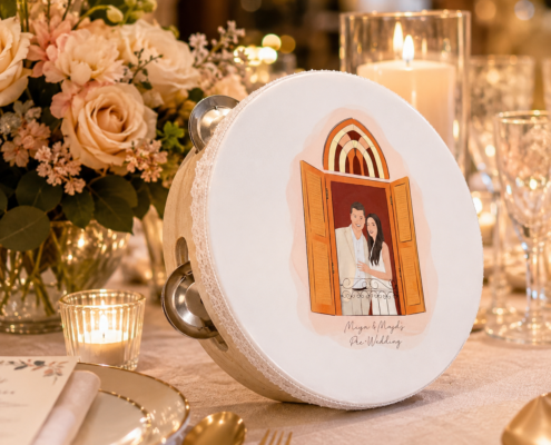 pandereta de boda