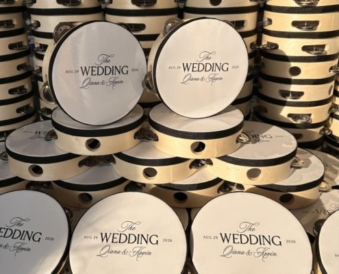 pandereta de boda